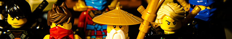 LEGO scene with custom lighting setup — Day 17 of shelter-in-place