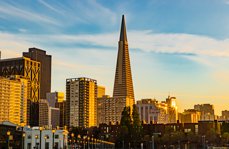 Day 40 of lockdown — a quiet San Francisco sunset over the bay
