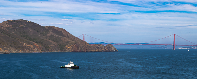 San Francisco Bay HDR — dramatic clouds over the water