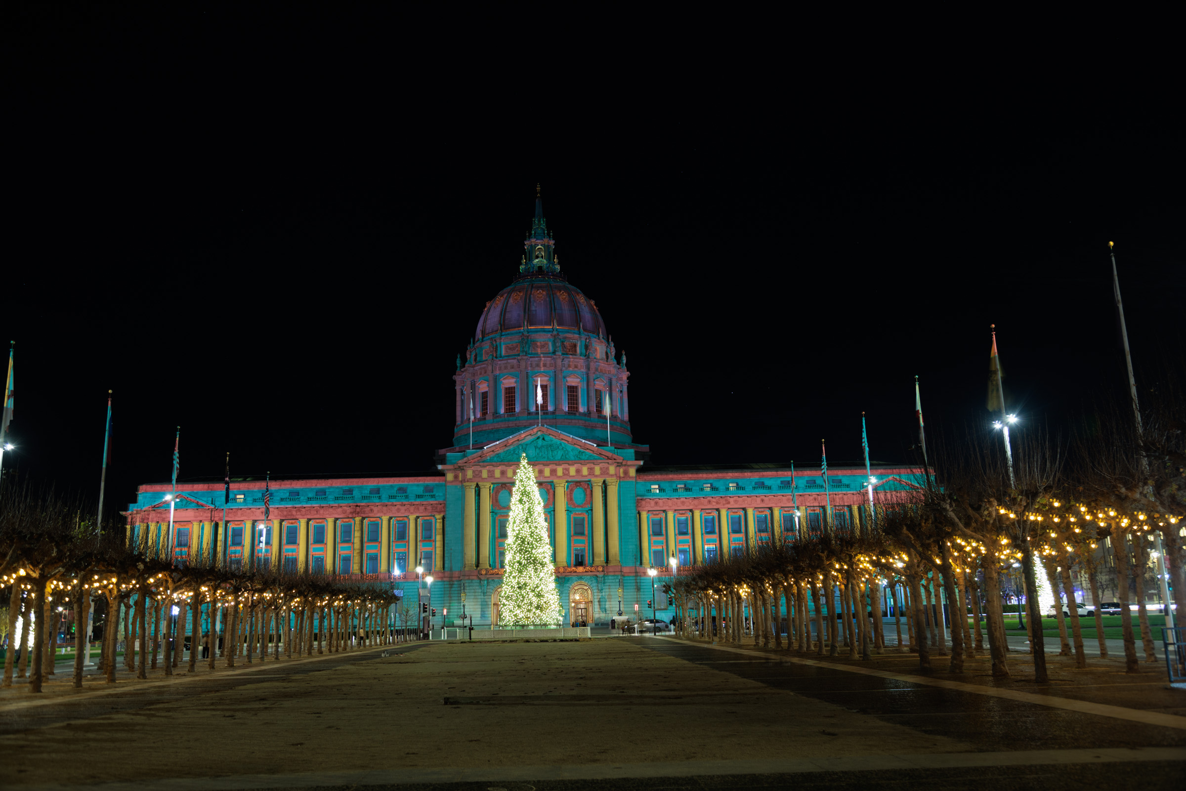 San Francisco City Hall — Christmas