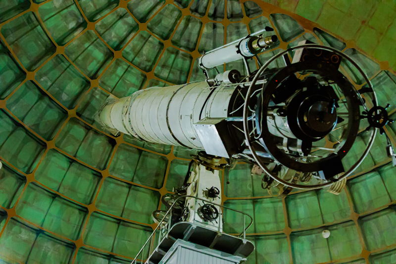 Detail of the Lick telescope mounting — Victorian-era precision engineering