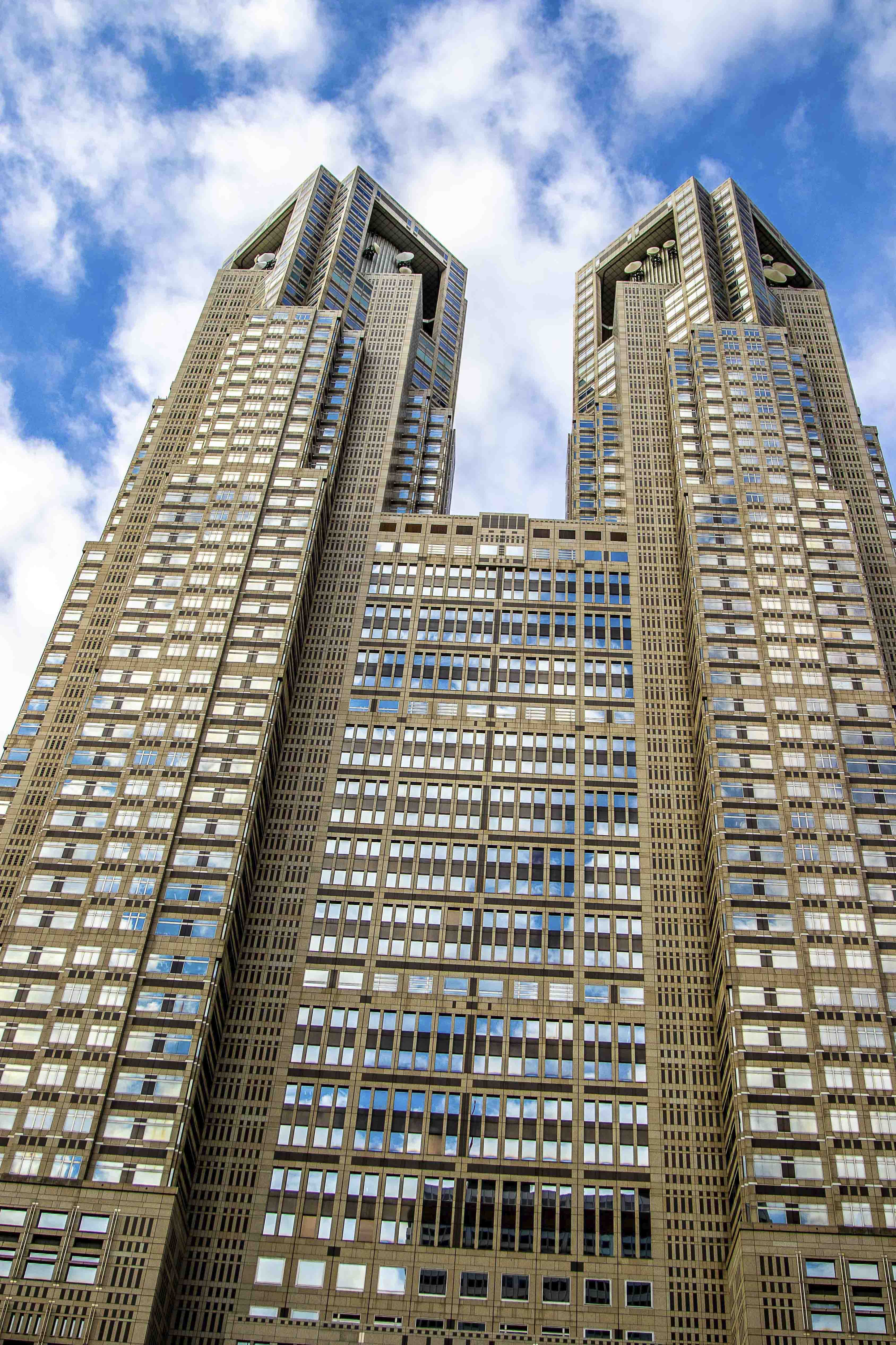 Tokyo Metropolitan Government Building twin towers